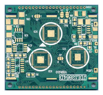 Double-sided pcb